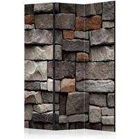 ARTGEIST 3teiliges Paravent Stony Stronghold cm 135x172 