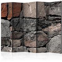 ARTGEIST 5teiliges Paravent Dark Stones II R cm 225x172 - 