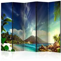 ARTGEIST 5teiliges Paravent Dormant Volcano I cm 225x172 - 