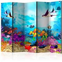 ARTGEIST 5teiliges Paravent Colourful Fish II cm 225x172 - 