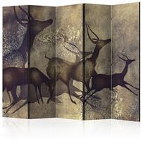 ARTGEIST 5teiliges Paravent Antelopes II Roo cm 225x172 - 