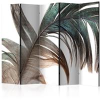 ARTGEIST 5teiliges Paravent Beautiful Feather cm 225x172 - 
