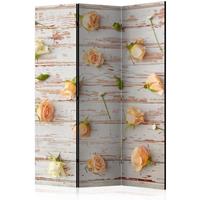 ARTGEIST 3teiliges Paravent Wood e Roses Roo cm 135x172 