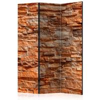 ARTGEIST 3teiliges Paravent Orange Stone Roo cm 135x172 - 