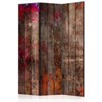ARTGEIST 3teiliges Paravent Stained Wood Roo cm 135x172 