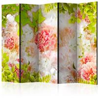 ARTGEIST 5teiliges Paravent Bright peonies II cm 225x172 - 