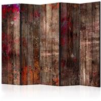 ARTGEIST 5teiliges Paravent Stained Wood II cm 225x172 - 