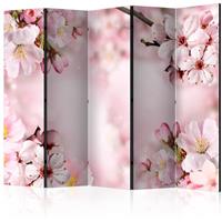 ARTGEIST 5teiliges Paravent Spring Cherry Blo cm 225x172 - 