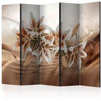 ARTGEIST 5teiliges Paravent Chocolate Lilies cm 225x172 - 