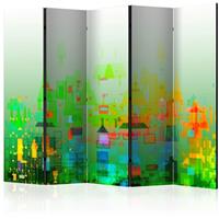 ARTGEIST 5teiliges Paravent Abstract City II cm 225x172 - 