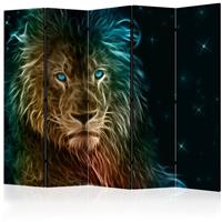 ARTGEIST 5teiliges Paravent Abstract lion cm 225x172 - 