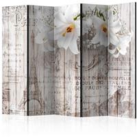 ARTGEIST 5teiliges Paravent Parisian Lilies I cm 225x172 - 