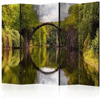 ARTGEIST 5teiliges Paravent Devil's Bridge in cm 225x172 - 