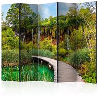 ARTGEIST 5teiliges Paravent Green oasis II R cm 225x172 - 