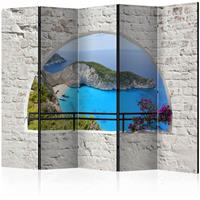 ARTGEIST 5teiliges Paravent Kalamaki Zakynth cm 225x172 - 