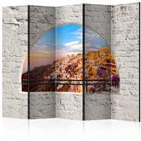 ARTGEIST 5teiliges Paravent Santorini II Roo cm 225x172 - 