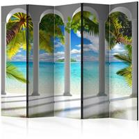 ARTGEIST 5teiliges Paravent Sea behind Column cm 225x172 - 