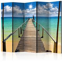 ARTGEIST 5teiliges Paravent Beach sun bridg cm 225x172 