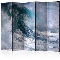 ARTGEIST 5teiliges Paravent Ocean wave II Ro cm 225x172 - 