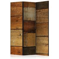 ARTGEIST 3teiliges Paravent Wooden Textures cm 135x172 