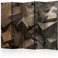 ARTGEIST 5teiliges Paravent Stone steps II R cm 225x172 - 