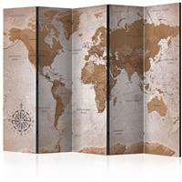 ARTGEIST 5teiliges Paravent Oriental Travels cm 225x172 - 