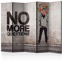 ARTGEIST 5teiliges Paravent No more questions cm 225x172 - 