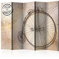 ARTGEIST 5teiliges Paravent Vintage bicycles cm 225x172 - 