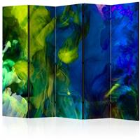 ARTGEIST 5teiliges Paravent Colored flames II cm 225x172 - 