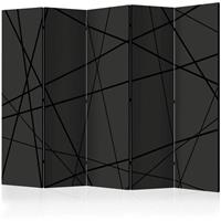 ARTGEIST 5teiliges Paravent Dark Intersection cm 225x172 - 