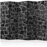 ARTGEIST 5teiliges Paravent Black Stones II cm 225x172 - 