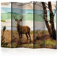 ARTGEIST 5teiliges Paravent Forest fugitive I cm 225x172 - 