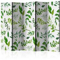 ARTGEIST 5teiliges Paravent Green Twigs II R cm 225x172 - 