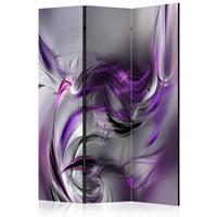 ARTGEIST 3teiliges Paravent Purple Swirls II cm 135x172 - 