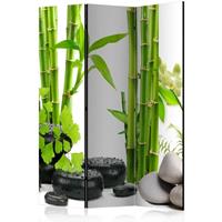 ARTGEIST 3teiliges Paravent Bamboos and Stone cm 135x172 - 