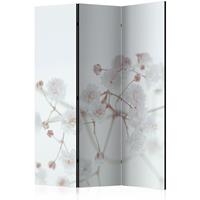 ARTGEIST 3teiliges Paravent White Flowers Ro cm 135x172 - 