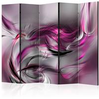 ARTGEIST 5teiliges Paravent Pink Swirls II II cm 225x172 - 