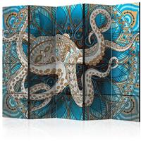 ARTGEIST 5teiliges Paravent Zen Octopus II R cm 225x172 - 