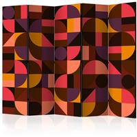 ARTGEIST 5teiliges Paravent Geometric Mosaic cm 225x172 - 