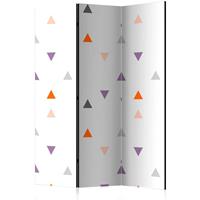 ARTGEIST 3teiliges Paravent Triangles Rain R cm 135x172 - 