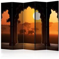 ARTGEIST 5teiliges Paravent Hear Africa II R cm 225x172 - 