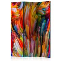 ARTGEIST 3teiliges Paravent Rainbow Waves Ro cm 135x172 - 