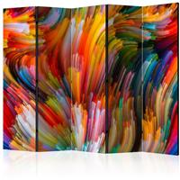 ARTGEIST 5teiliges Paravent Rainbow Waves II cm 225x172 - 