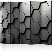 ARTGEIST 5teiliges Paravent Black Gate II Ro cm 225x172 - 