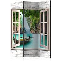 ARTGEIST 3teiliges Paravent Thai Paradise Ro cm 135x172 - 