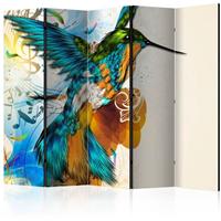 ARTGEIST 5teiliges Paravent Marvelous bird II cm 225x172 - 