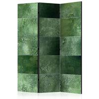 ARTGEIST 3teiliges Paravent Green Puzzle Roo cm 135x172 - 