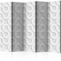 ARTGEIST 5teiliges Paravent Grey Spirals II cm 225x172 - 