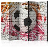 ARTGEIST 5teiliges Paravent Street football I cm 225x172 - 