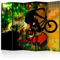 ARTGEIST 5teiliges Paravent Bicycle Tricks II cm 225x172 - 